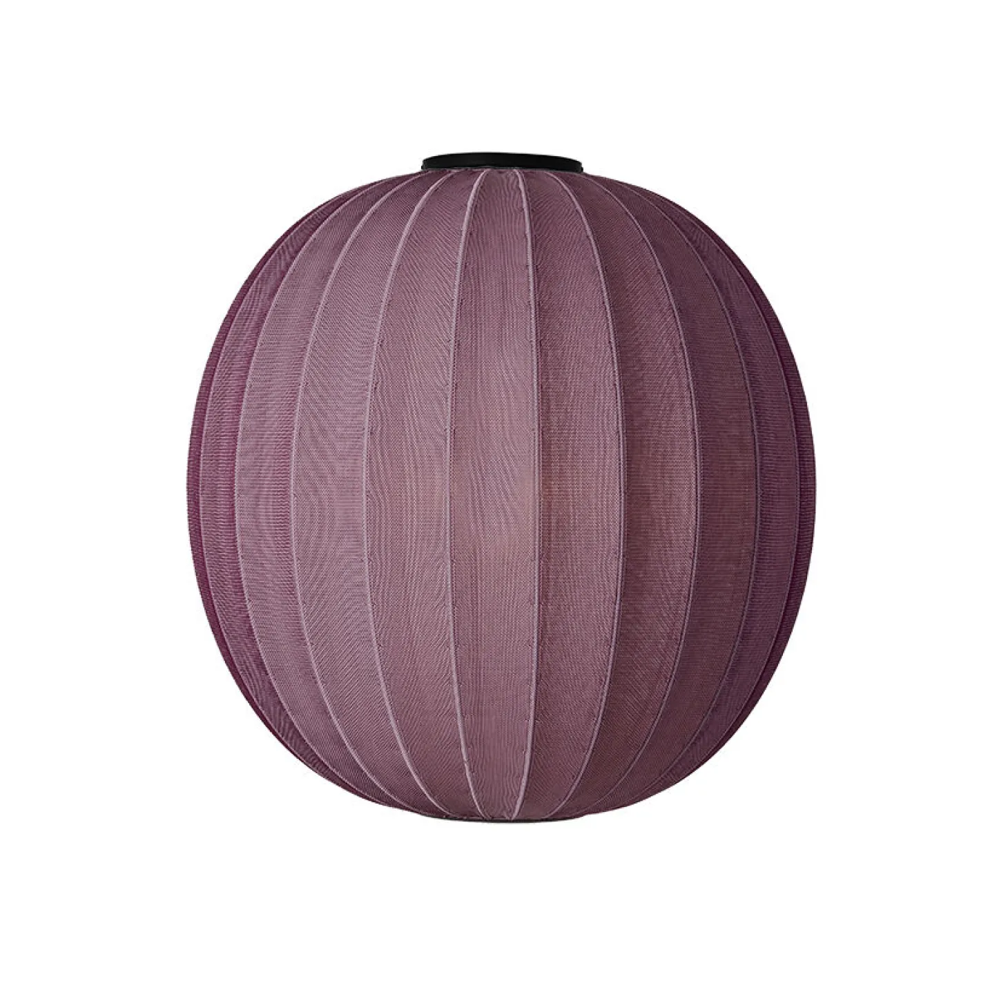 Made By Hand - Loftlampe - Knit-Wit 75 Round Ceiling - Burgundy