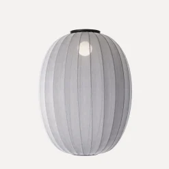 Made By Hand - Loftlampe - Knit-Wit 65 High Oval Ceiling - Silver
