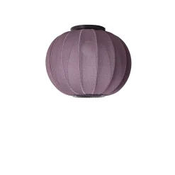 Made By Hand - Loftlampe - Knit-Wit 45 Round Ceiling - Burgundy