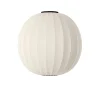 Made By Hand - Loftlampe - Knit-Wit 75 Round Ceiling - Pearl White