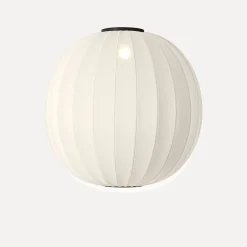 Made By Hand - Loftlampe - Knit-Wit 75 Round Ceiling - Pearl White
