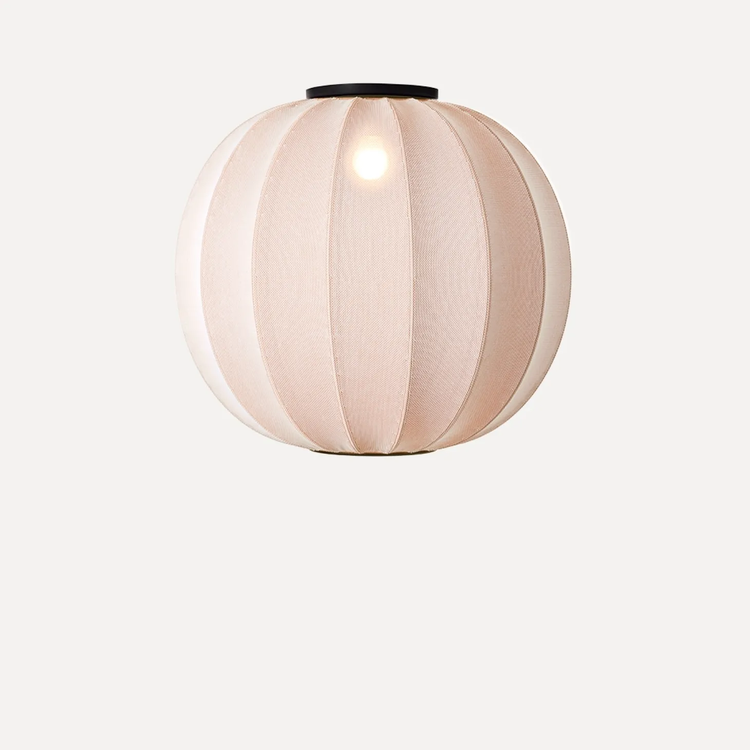 Made By Hand - Loftlampe - Knit-Wit 60 Round Ceiling - Sand Stone