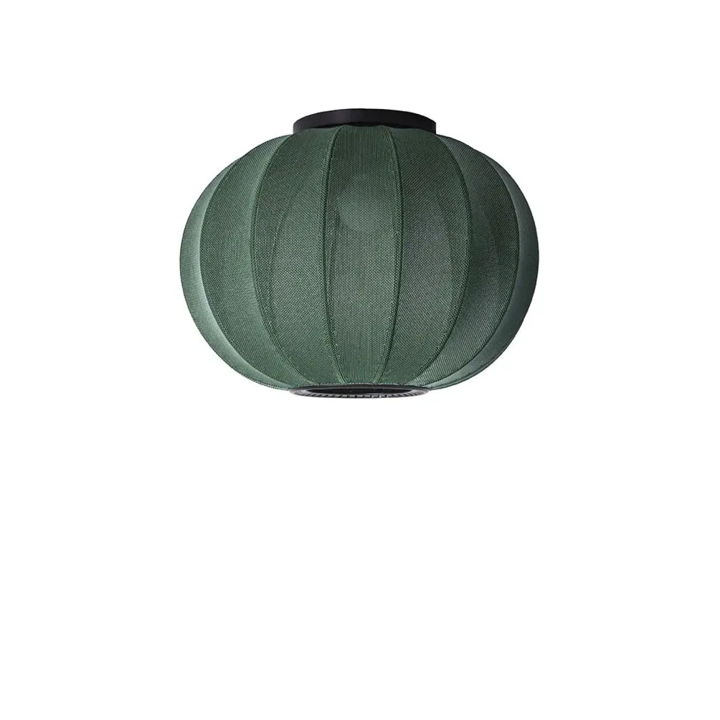 Made By Hand - Loftlampe - Knit-Wit 45 Round Ceiling - Tweed Green