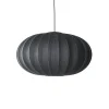 Made By Hand - Pendel - Knit-Wit 76 Oval Pendant LED - Black