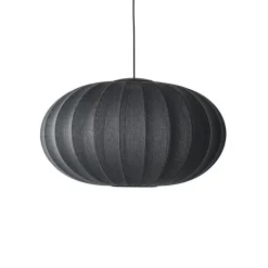 Made By Hand - Pendel - Knit-Wit 76 Oval Pendant LED - Black