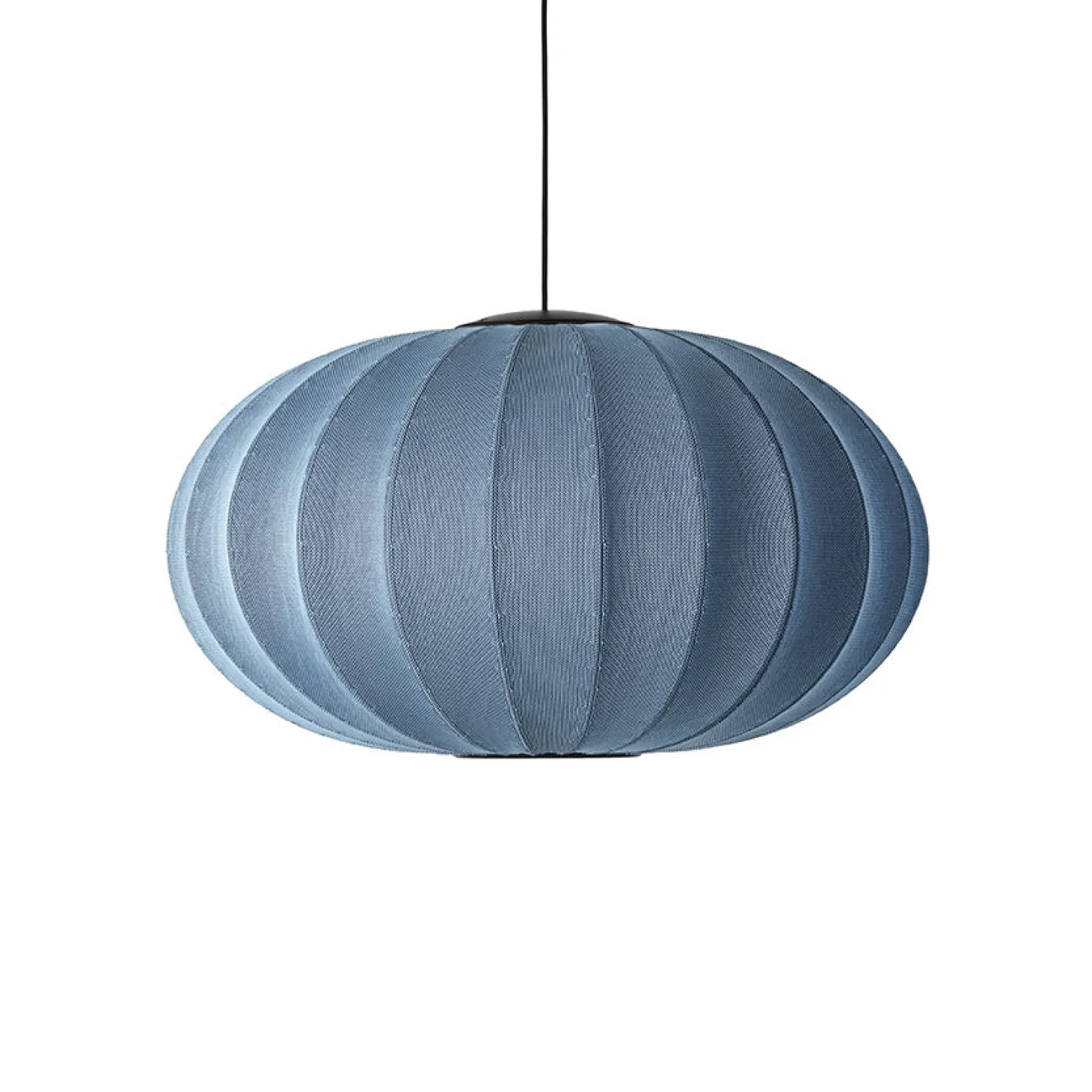 Made By Hand - Pendel - Knit-Wit 76 Oval Pendant LED - Blue Stone