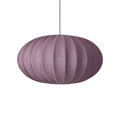 Made By Hand - Pendel - Knit-Wit 76 Oval Pendant - Burgundy