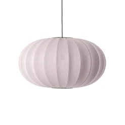 Made By Hand - Pendel - Knit-Wit 76 Oval Pendant - Light Pink