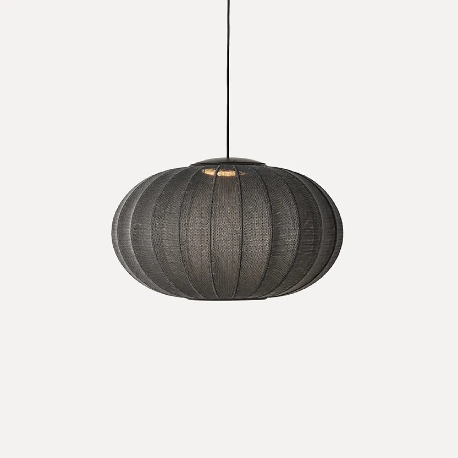 Made By Hand - Pendel - Knit-Wit 57 Oval Pendant LED - Black