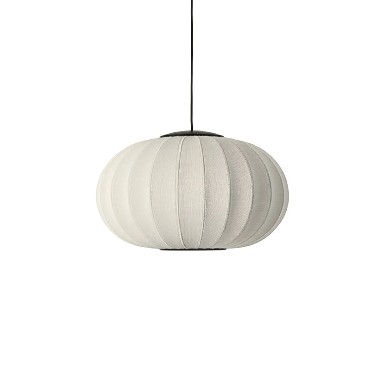 Made By Hand - Pendel - Knit-Wit 57 Oval Pendant LED - Pearl White