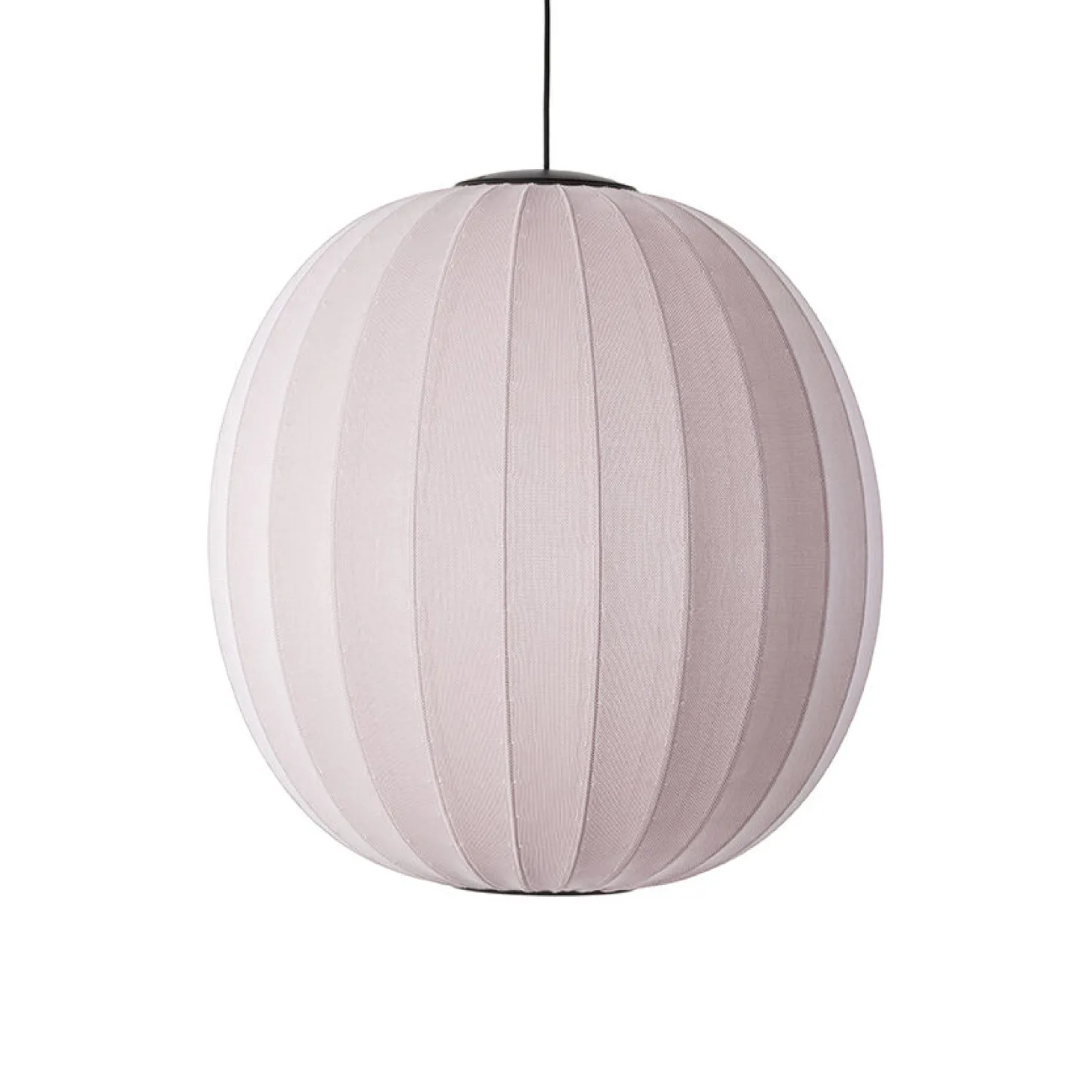 Made By Hand - Pendellampe - Knit-Wit 75 Round Pendant LED - Light Pink