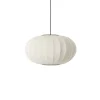 Made By Hand - Pendellampe - Knit-Wit 57 Oval Pendant - Pearl White