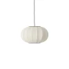 Made By Hand - Pendellampe - Knit-Wit 45 Oval Pendant - Pearl White