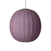Made By Hand - Pendellampe - Knit-Wit 75 Round Pendant LED - Burgundy