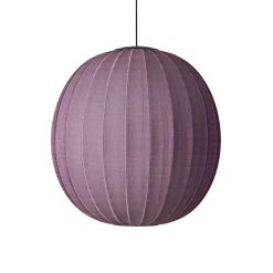 Made By Hand - Pendellampe - Knit-Wit 75 Round Pendant LED - Burgundy