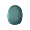 Made By Hand - Pendellampe - Knit-Wit 65 High Oval Pendant LED - Seagrass