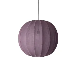 Made By Hand - Pendellampe - Knit-Wit 60 Round Pendant - Burgundy
