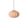 Made By Hand - Pendellampe - Knit-Wit 45 Oval Pendant LED - Coral
