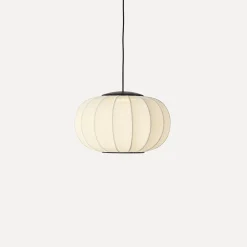 Made By Hand - Pendellampe - Knit-Wit 45 Oval Pendant LED - Pearl White