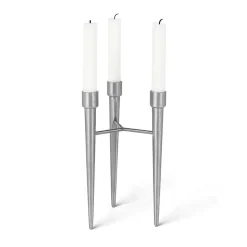 Mater - Spike lysestage - Mat aluminium
