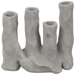 Mette Ditmer - ART PIECE four-lysestage - Light grey