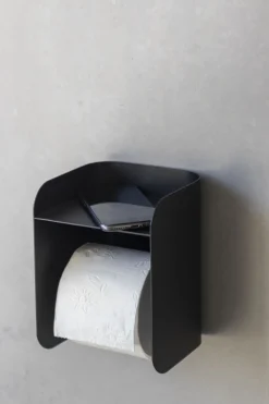 Mette Ditmer - CARRY toiletrulleholder, sort