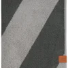 Mette Ditmer - DIAGONAL guest towel, 2-pack - Dark olive