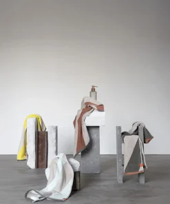 Mette Ditmer - DIAGONAL towel - Yellow