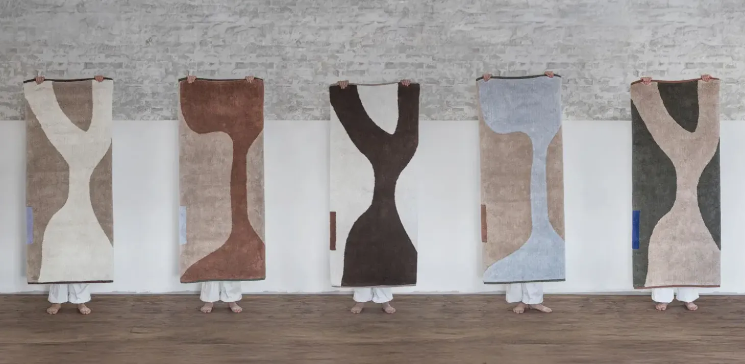 Mette Ditmer - FIGURA rug, medium - Sand