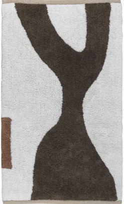 Mette Ditmer - FIGURA rug, small - Brown