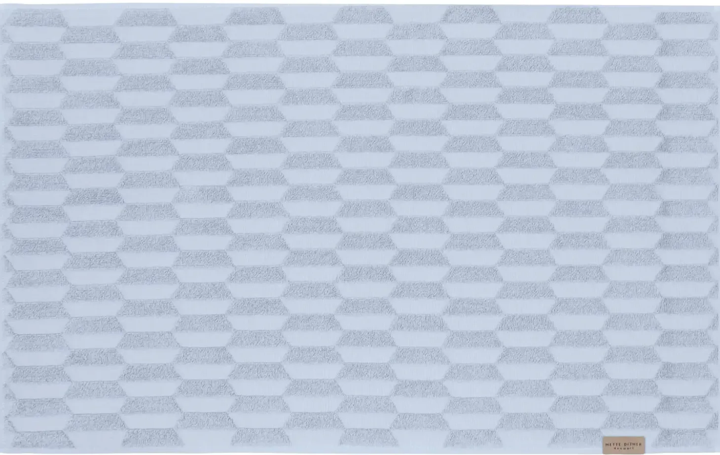 Mette Ditmer - GEO-bademåtte - Light Blue - W50 x L80 cm