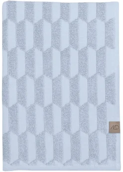 Mette Ditmer - GEO-håndklæde - Light Blue - W35 x L55 cm