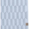 Mette Ditmer - GEO-håndklæde - Light Blue - W70 x L133 cm