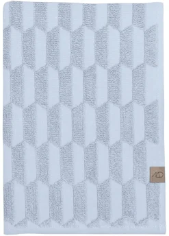 Mette Ditmer - GEO-håndklæde - Light Blue - W70 x L133 cm