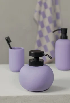 Mette Ditmer - LOTUS dispenser, lav, Lys lilla