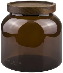 Mette Ditmer - LUNA jar, small - Brown