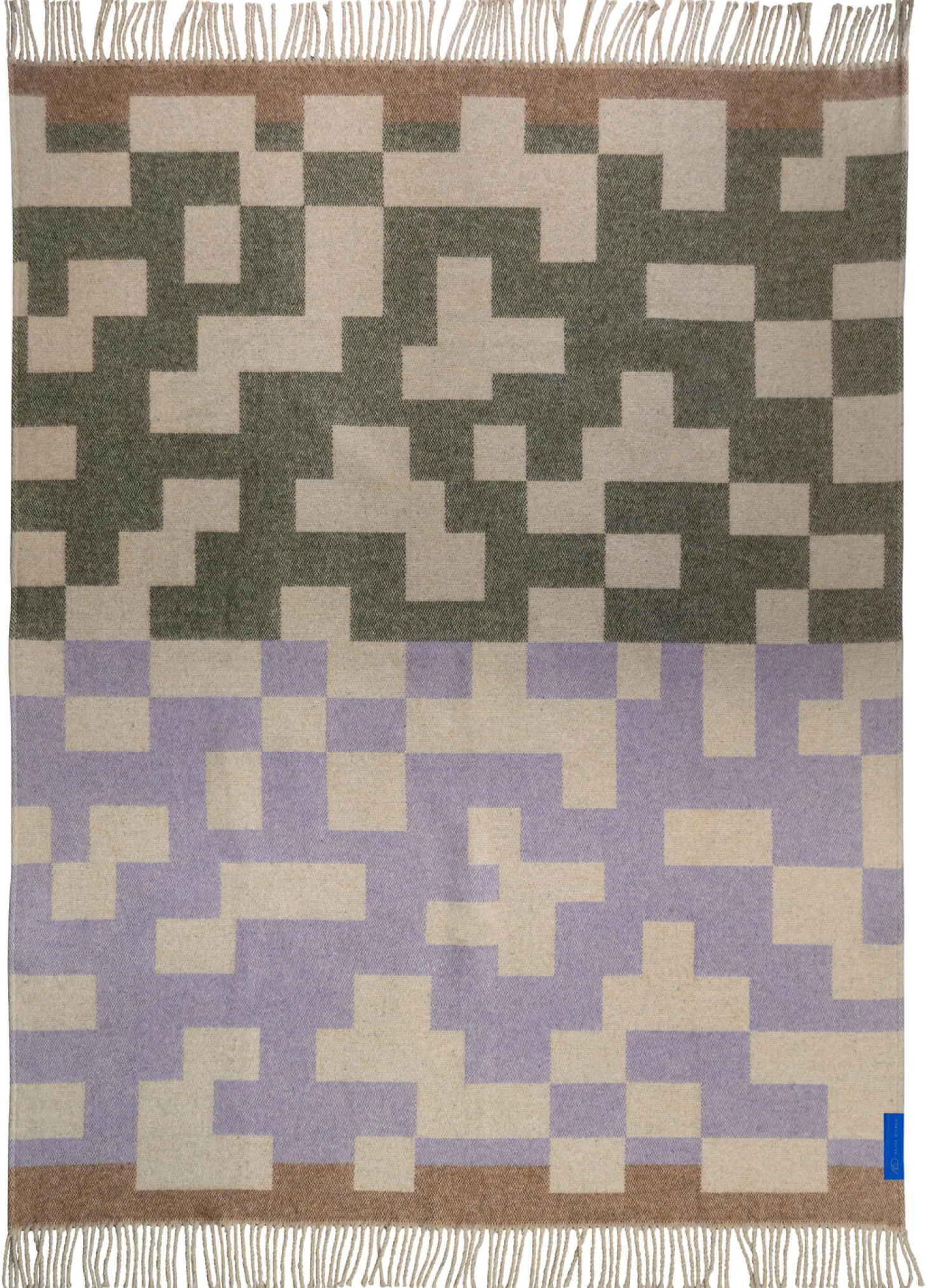 Mette Ditmer - MAZE-plaid - Lilac - W130 x L190 cm