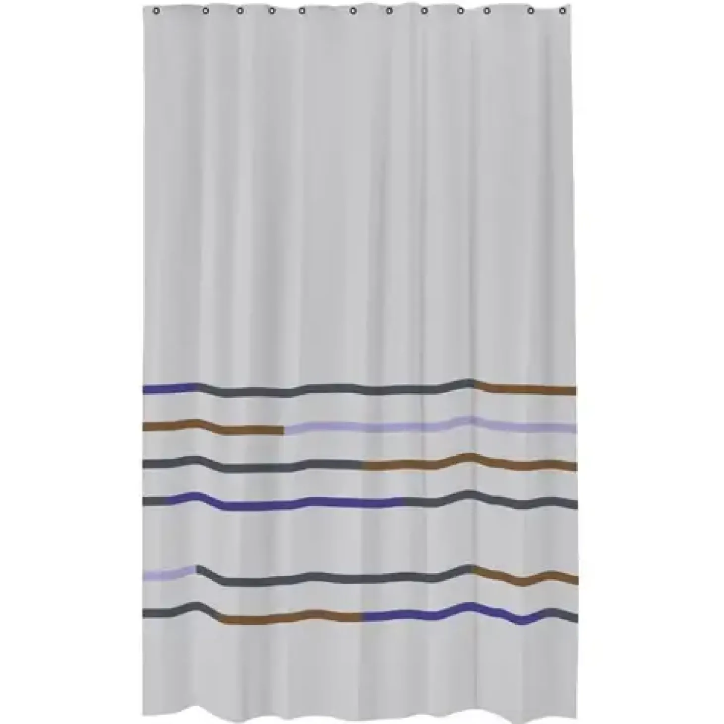Mette Ditmer - MIKADO badeforhæng - Lysegrå - 150 x H 200 cm