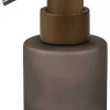Mette Ditmer - MODEST-sæbedispenser - Walnut - Ø9 x H14 cm