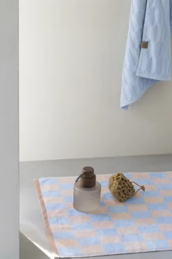 Mette Ditmer - RETRO-bademåtte - Light Blue