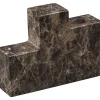 Mette Ditmer - STEP trio-lysestage - Brown