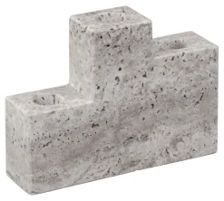 Mette Ditmer - STEP trio-lysestage - Chalk