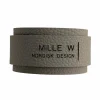 MiLLE W NORDISK DESIGN - Servietring - Grå læder