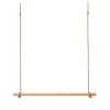 Moudhome - OAK Bøjlestang Med Læder - 80 cm