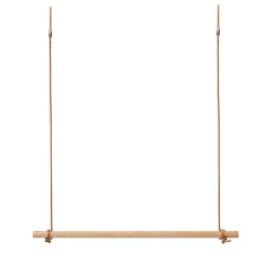 Moudhome - OAK Bøjlestang Med Læder - 100 cm