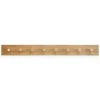 Moudhome - OAK Knagerække Egetræ Med Messing Knager - 100 cm