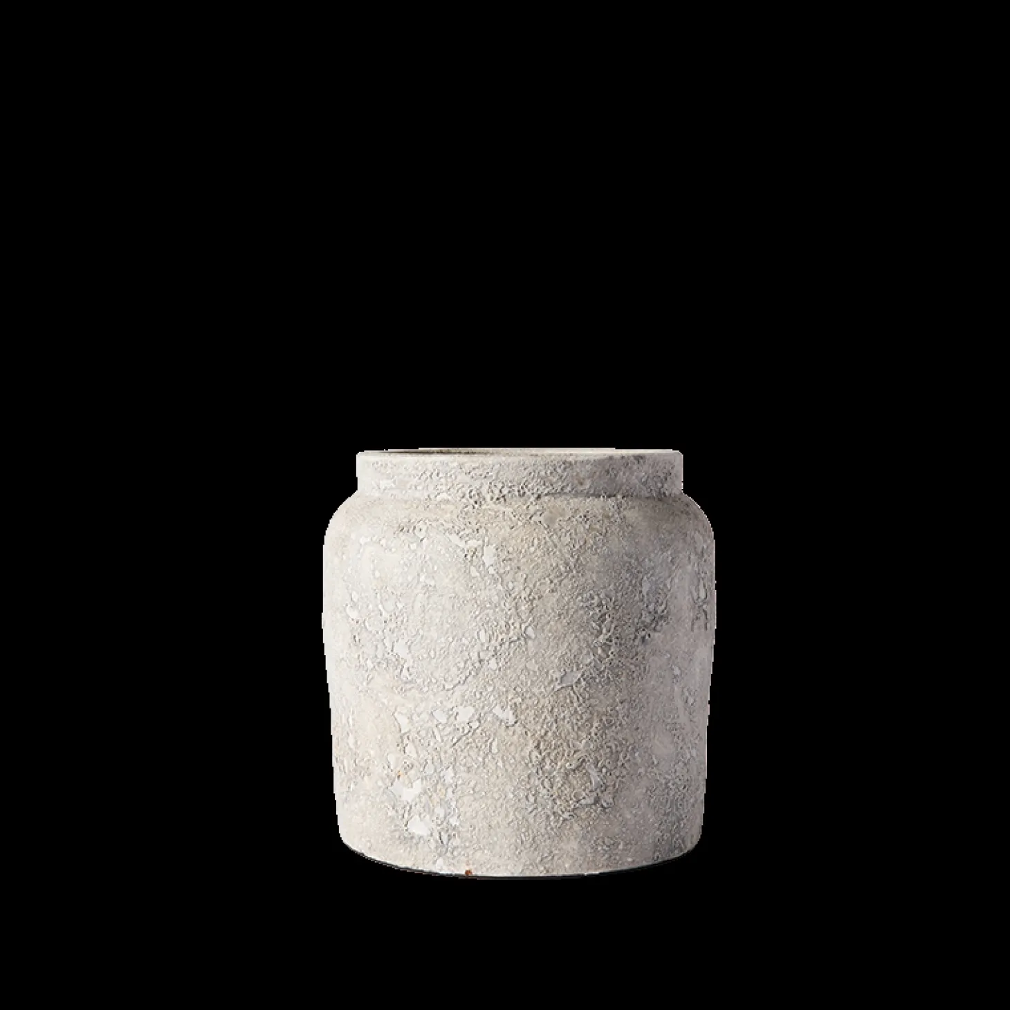 Muubs - Krukke Luna Grey, 28x28 cm - Grå - Terrakotta