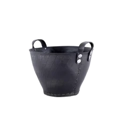Muubs - Kurv Dacarr - Sort - Large - Ø40 x H29 cm