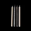 Muubs - Stearinlys Yoro - Nordic glow S - 4 styk