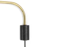 Normann Copenhagen - Grant Væglampe - Messing (D: 43 cm)